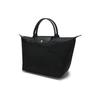 Longchamp Le Pliage Green Borsa Tote Pieghevole Grande Capacità Tela Monocolore a Forma di Raviolo Media da Donna Borsa Tote Nera 1623919001