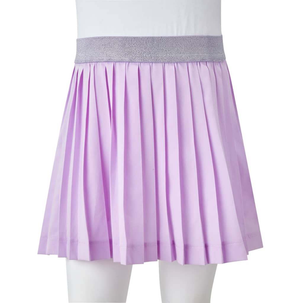 Kids pleated skirt purple size 116
