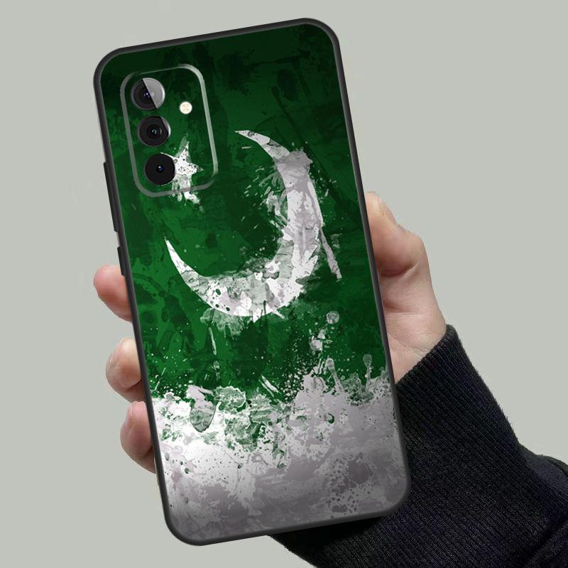 Pakistan Flag Banner Case For Samsung Galaxy A55 A35 A15 A52 A32 A12 A16 A26 A36 A56 A53 A33 A13 A14 A34 A54 A17