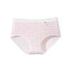 Ladies Spring and Summer Fresh Print Skin Friendly Breathable 10A Antibacterial Extended Crotch Triangle Briefs