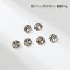 DIY jewelry accessories, iron butterfly buckle, spike needle, micro-seal buckle, butterfly hat brooch, cuff buckle material, spot.