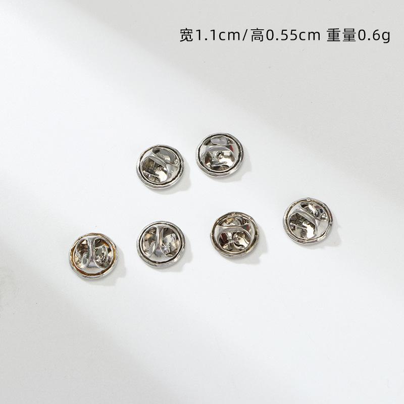 DIY jewelry accessories, iron butterfly buckle, spike needle, micro-seal buckle, butterfly hat brooch, cuff buckle material, spot.