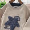 Boys Sweatshirts Cotton Tops Outwear Casual Spring Autumn Kids Gift Teenagers Children's Round Neck Clothing Top Trendy