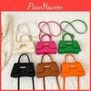 Fashionable Women's Mini Shoulder Bag 2023 Winter Collection Trendy Pu Material Retro Style
