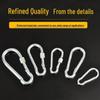 M12*140mm Galvanized Iron Safety Carabiner