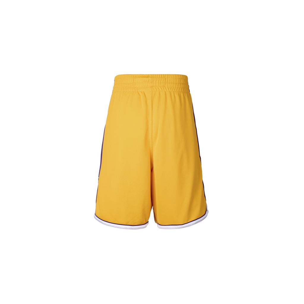 Mitchell & Ness NBA Authentic Shorts Los Angeles Lakers Home 2009-10 'Yellow Purple' Men's ASHRGS18485-LALLTGD09