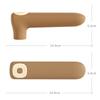 1Pcs Door Knob Cover Silicone Door Handle Glove Wall Protectors Door Knob Protective  Anti Collision Static Mat Home Accessories