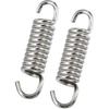 2 Pcs Motorcycles Universal Exhaust Pipe Spring 43mm 1.69" Stainless Steel Exhaust Pipe Spring Hook Modified Accessory Durable Material