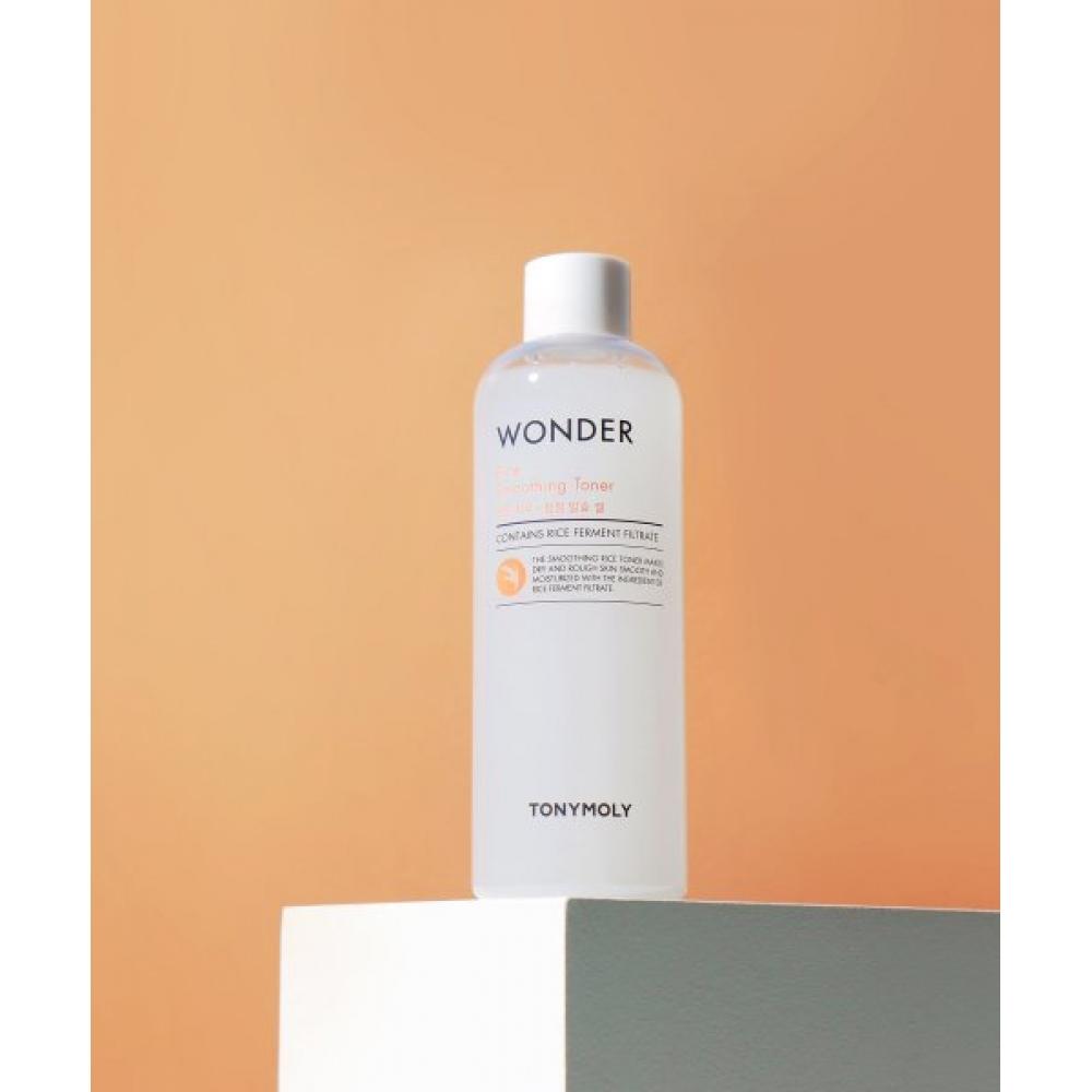 Tonymoly Wonder Rice Smooth Toner 500ml FREE