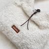 Vintage Lamb Wool Shoulder Bag Harajuku Plush Underarm Bag Vintage Fluffy Tote Bag  Women
