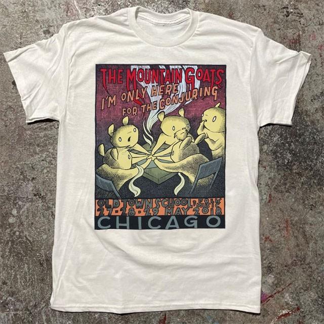

Винтажная футболка The Mountain Goats Chicago Унисекс Концертная S-5XL MQ313 Унисекс Футболка XXL