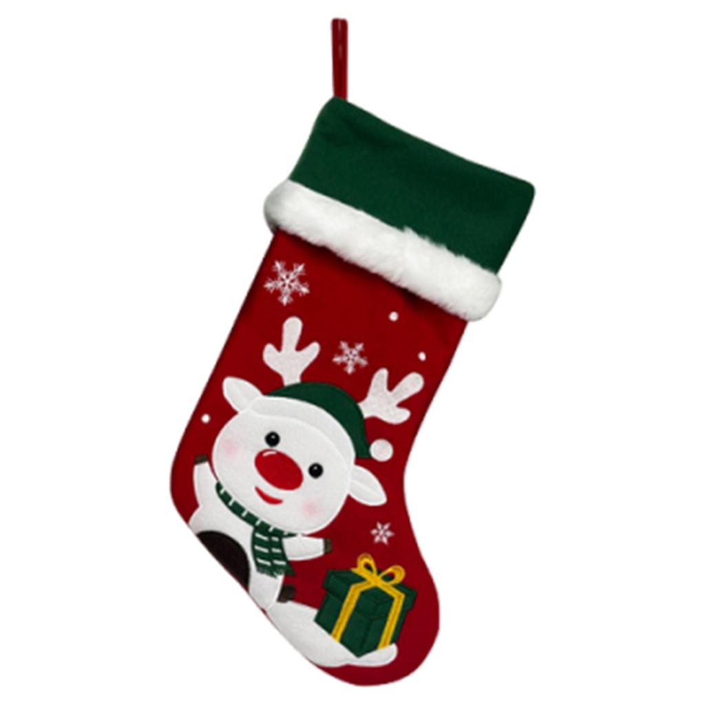 Large Xmas Stockings Gifts Bag for Adults Kids Large Xmas Stockings Hanging Xmas Stockings for Christmas Fireplace Tree Decor