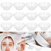 1/3/5pcs Acrylic Face Mask Essential Oil Bowl Transparent Cosmetic Beauty Salon DIY Stirring Bowl Makeup Skin Care Applicator