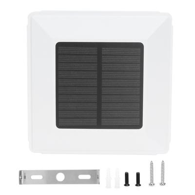 Luminária Solar de Poste Impermeável para Exterior com Indução, Luz para Tampa de Cerca, Decoração para Jardim e Pátio