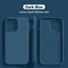 For iPhone 15 14 13 12 11 Pro Max Case Square Liquid Silicone Phone Case For iPhone 15 14 XR X XS 7 8 Plus Soft Shockproof Cover