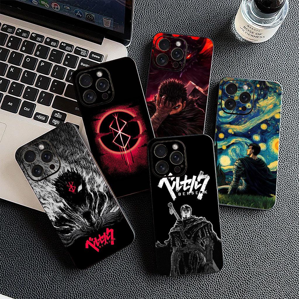 Comics Berserks Anime Guts for Motorola Moto G86 G57 G67 G54 G24 G15 Power G13 G14 G34 G35 G45 G60 G53 G55 G64 G75 G72 Case