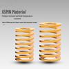 Weiruijia 65Mn Yellow Flat Wire Compression Spring