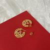 Westwood Hollow Trendy Letter Saturn Earrings Women Gift Fashionable