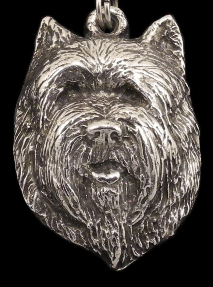 Cairn Terrier II - Hundehalskæde, unikt smykke til hundeelskeren, unikt adder-vedhæng fra mærket Art-Dog