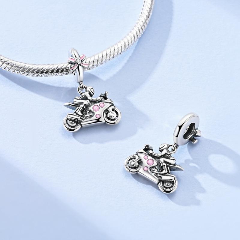 925 Silver Charms Beads Passport Dog Shoes Dangle Fit Bracelet Women Jewelry Gift DIY