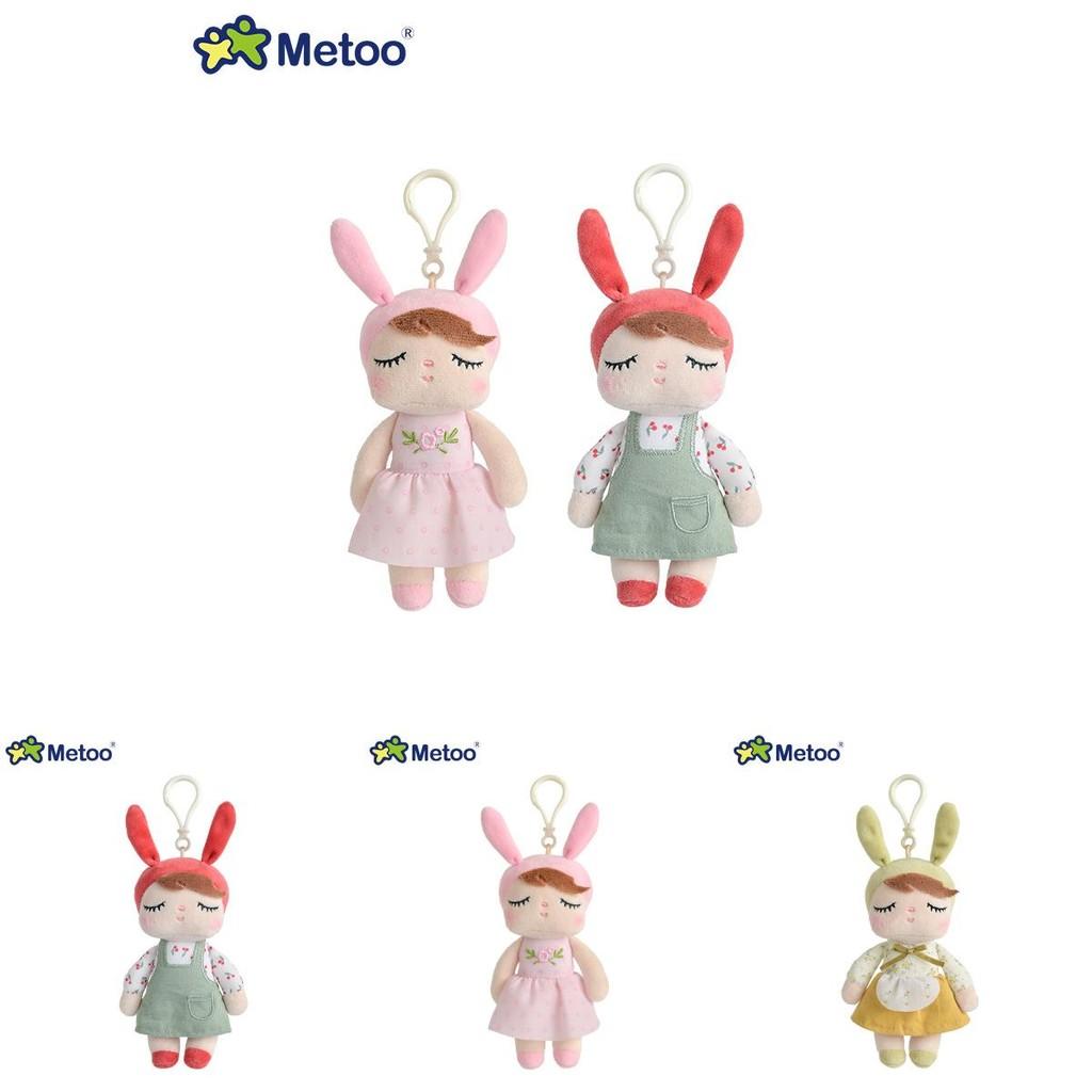 Cute Metoo Angela Plush Doll Keychain Charming Accessory For Girls Bags
