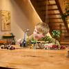 LEGO Jurassic World Raptor and Titanosaurus Chase Mission Toy Building Set for Kids Ages 7-9