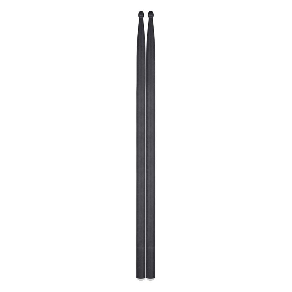 1 Pair 5A Carbon Fiber Drumsticks for Beginners Musical Instrument Percussion Parts Drum Sticks with Non-Slip Handle