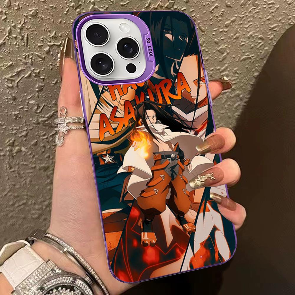 Anime Shaman King Handyhülle Für IPhone 16 15 14 13 12 11 Pro Max X XR XSMAX 8 7 Plus Matte Stoßfeste Rückseite