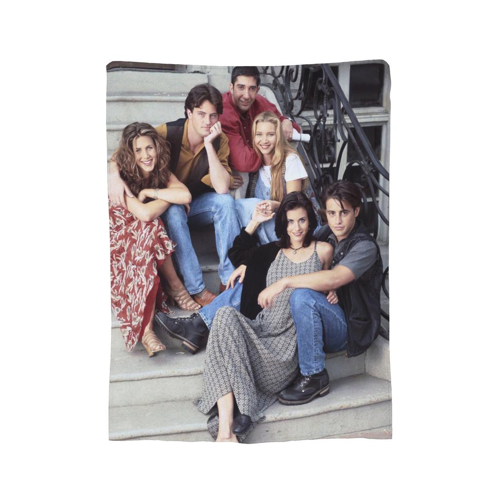 Friends Tv Show Blanket Fleece Autumn/Winter  Portable Super Soft Throw Blankets for Bedding Office Quilt