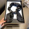 High-end Herringbone Silk Cotton Silk Scarf Women's Spring and Autumn New Versatile Decorative Scarf Shawl Fashion Printed Small Square Scarf