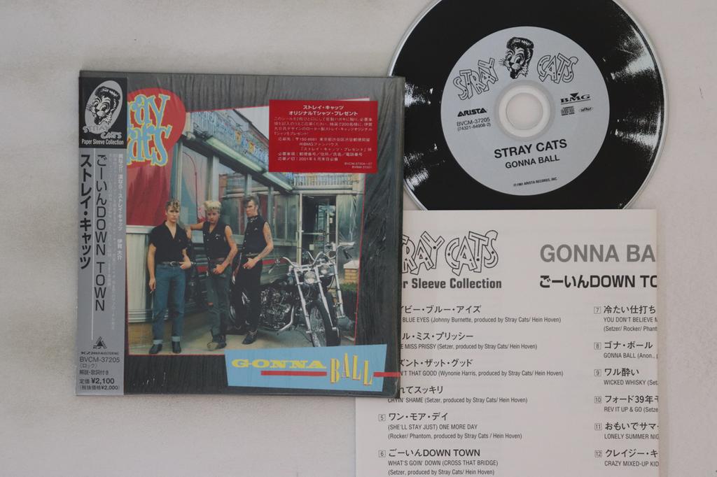 CD STRAY CATS - Gonna Ball BVCM37205 Arista 2001 Japan Obi Rock Used