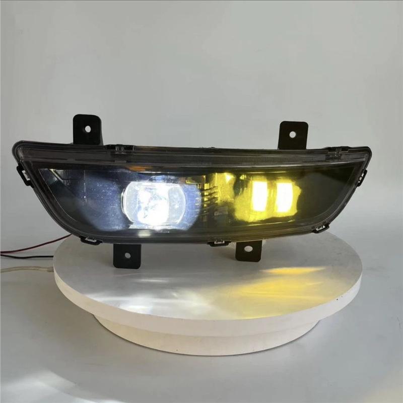 Shanxi Dayun N9 LED Front Fog Light Assembly for N6 Heavy Truck - Super Bright Modified Accessory Left