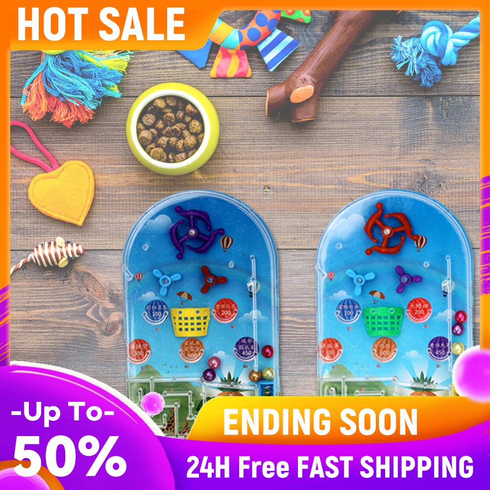 

Mini Pinball Desktop Games Machine Cartoon Children Gifts Puzzle Toy Creative Peer Interaction Toy Desktop Maze Game Xmas Gifts China Mainland