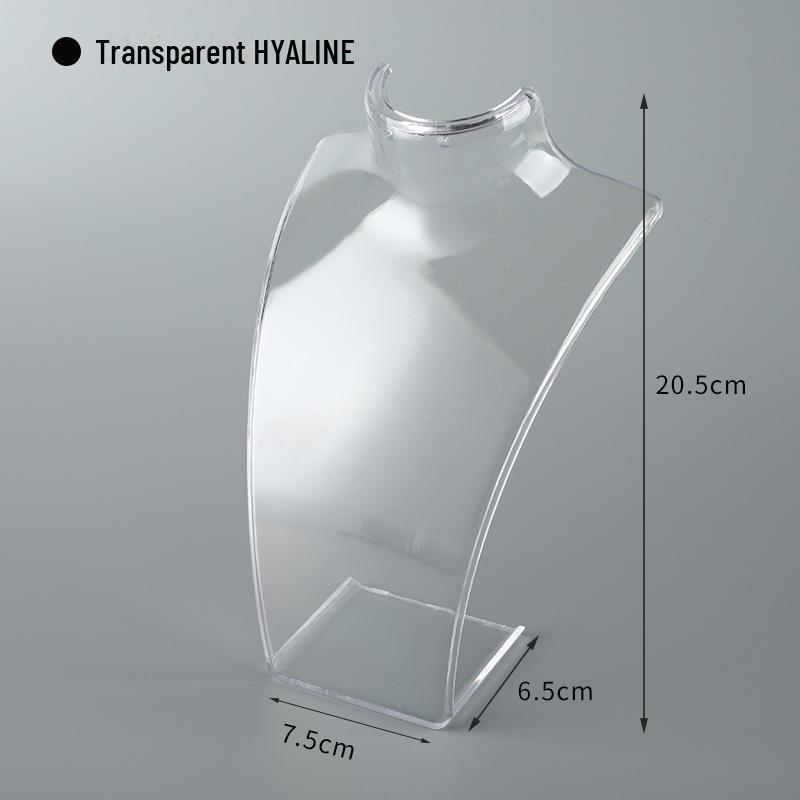 Suport de afișare acrilic transfrontalier pentru coliere, bijuterii