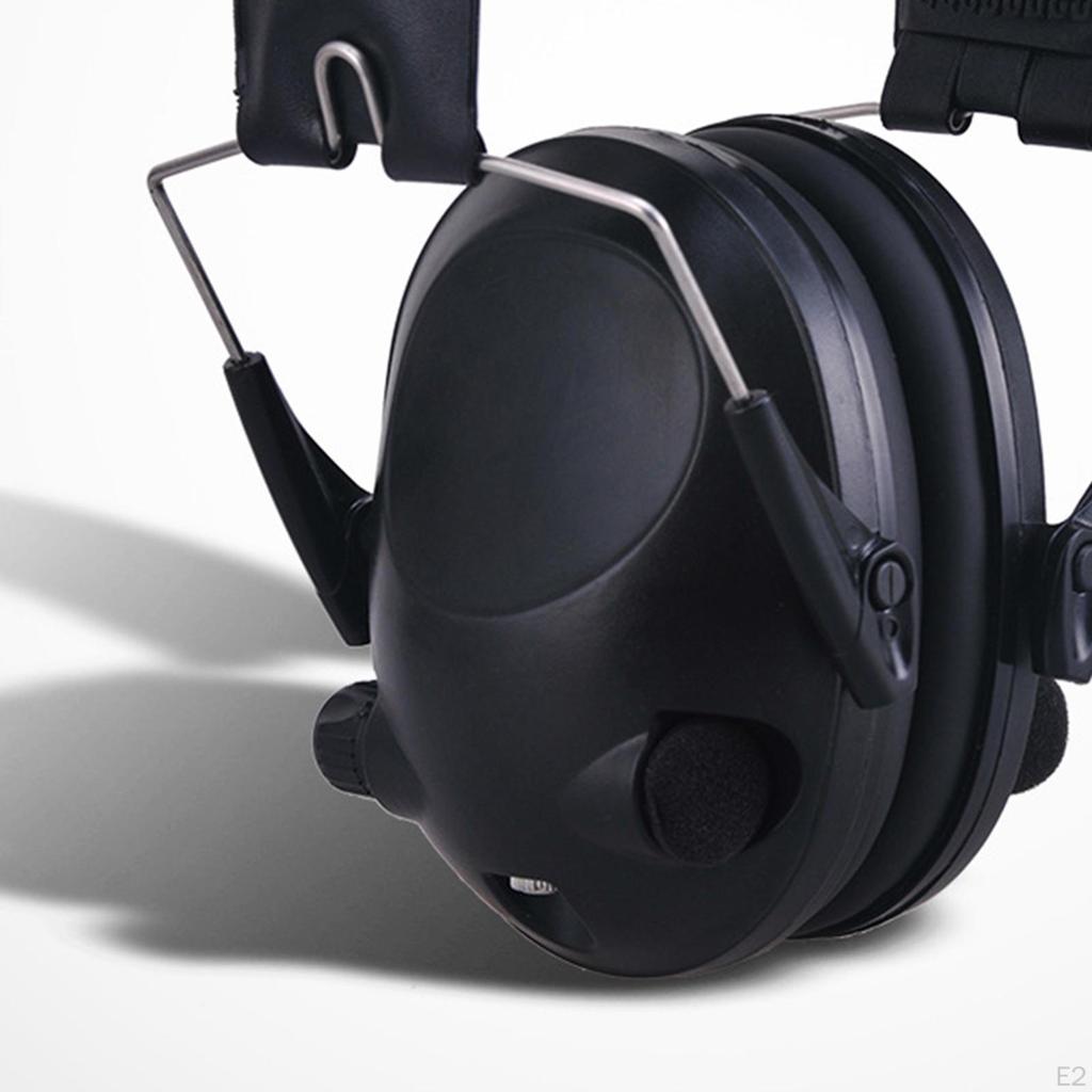 Foldable Headphones Breathable Noise Reduction Battery Operated Sound Collecting