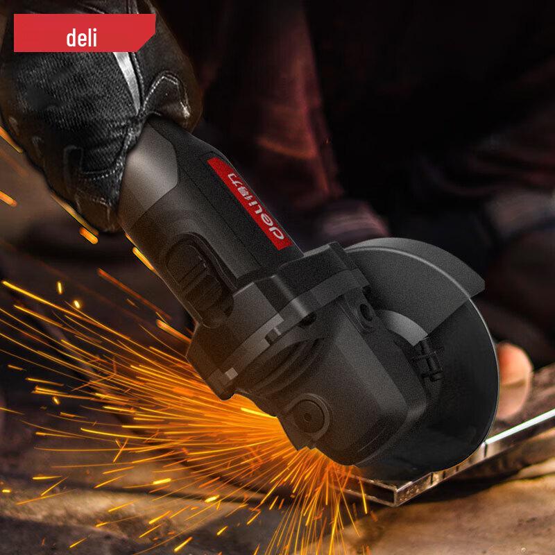Deli Cordless Brushless Angle Grinder CN plug (adapter included)