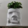 Human Head Planter Pot Pen Holder Picking Nose Men Flowerpot Succulents Herb Plants Container Home Balcony Garden Decoration