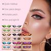 Zephoco Eyeshadow And Eyelash Stickers, Lazy Eye Shadow Eyelash Patch, 2-In-1 Reusable Eye Makeup Stickers Self-Adhesive Quick Makeup