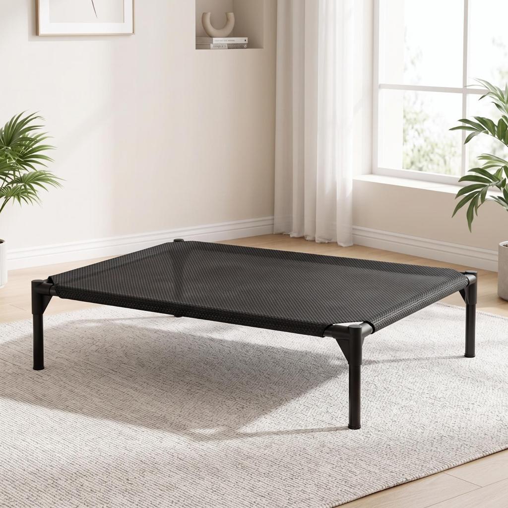 Elevated Pet Bed Raised Canine Cot Strong for Dog, Pets,