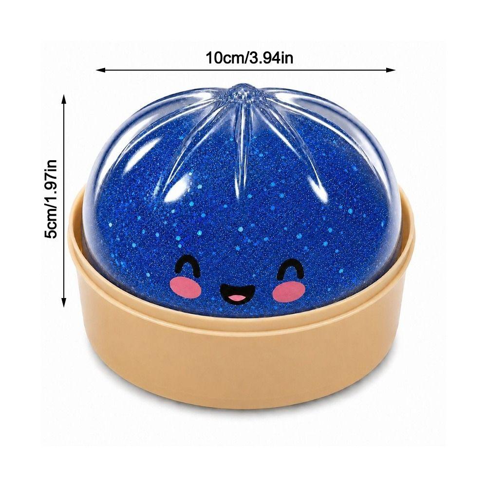 Soft Dumplings Squeeze Toy Glitter Anti-stress Squeeze For Stress Anxiety Relief