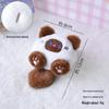 Cute Kitten Plush Brooch - DIY Squeaky Cartoon Pendant Ornament
