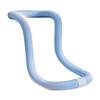 Weighted Fitness Hoop Portable Soft Spring Hoop Quiet Design Foldable Waist Toning Hoop Waist Training Circle for Fat Burning