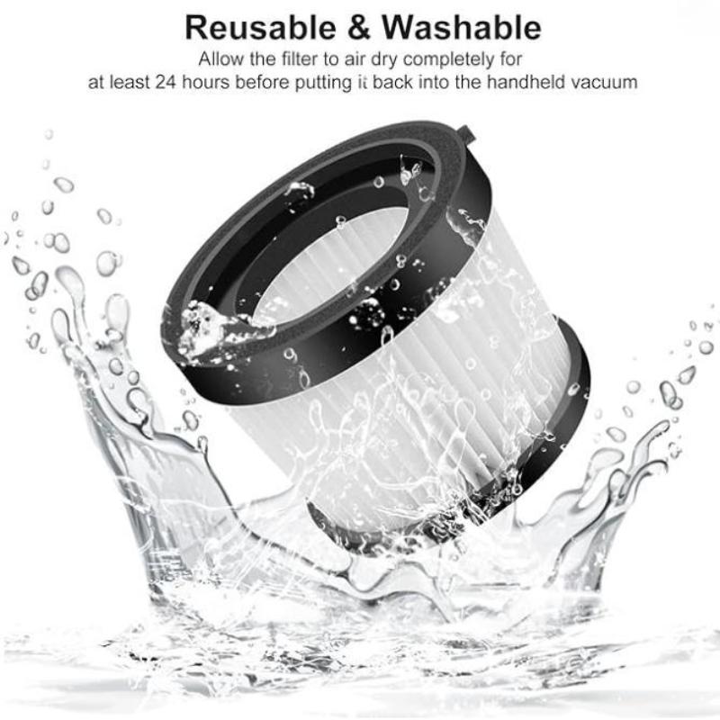 1 Stück Staubsaugerfilter Dcv5011H Ersatzfilter für Akku-Handstaubsauger Waschbarer Filter