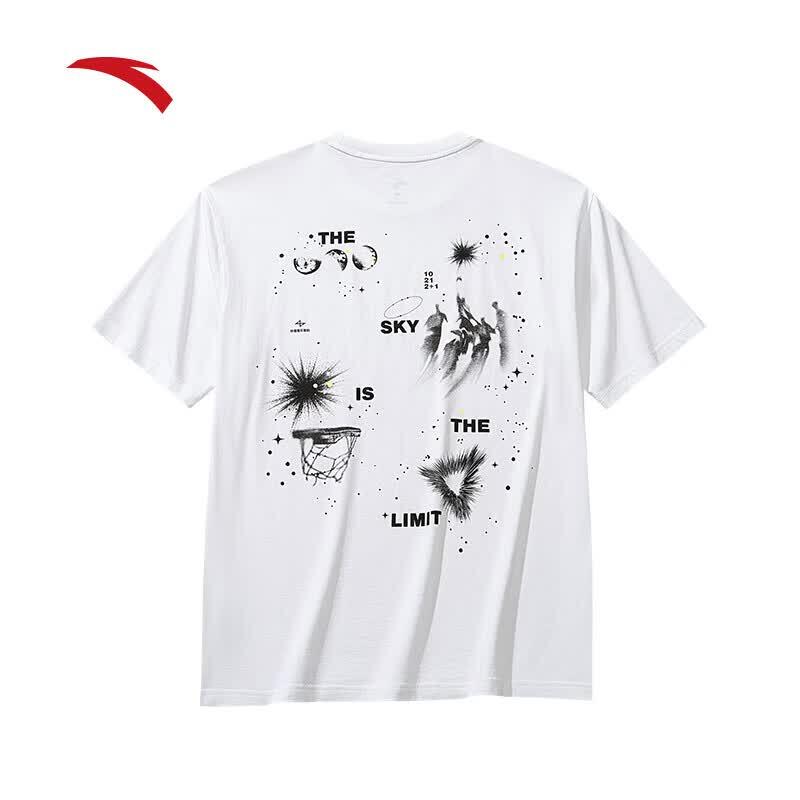 Anta Men's Back Print Round Neck T-Shirt