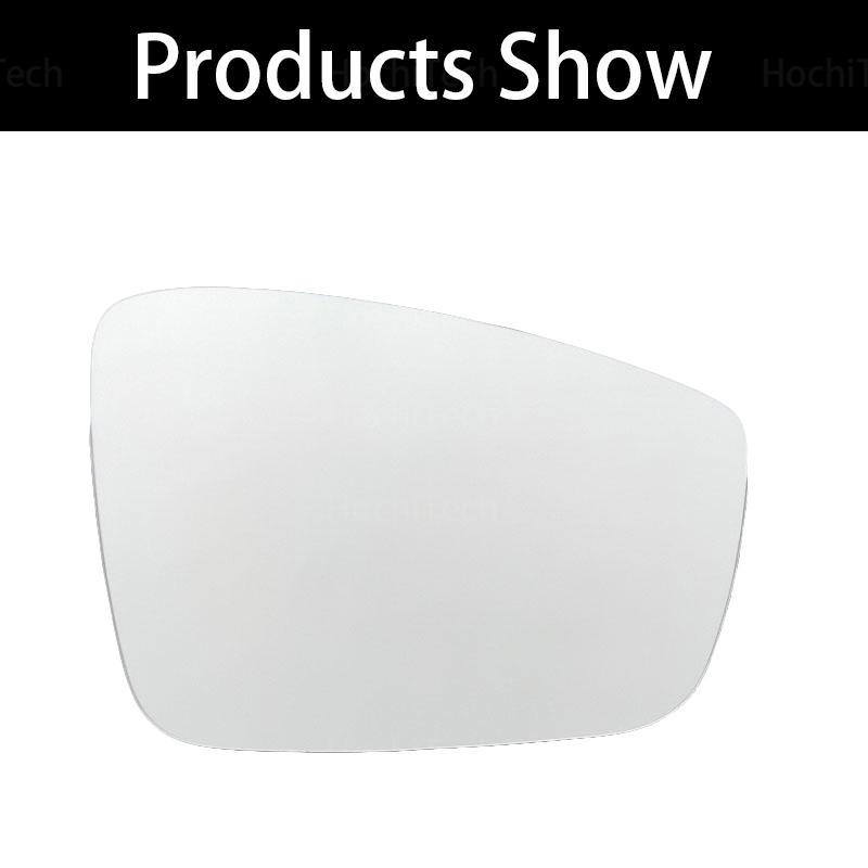 Side View Rearview Mirror Glass For Volkswagen Polo Mk5 Typ 6R 6C 61 2010-2013 Heated Left & Right