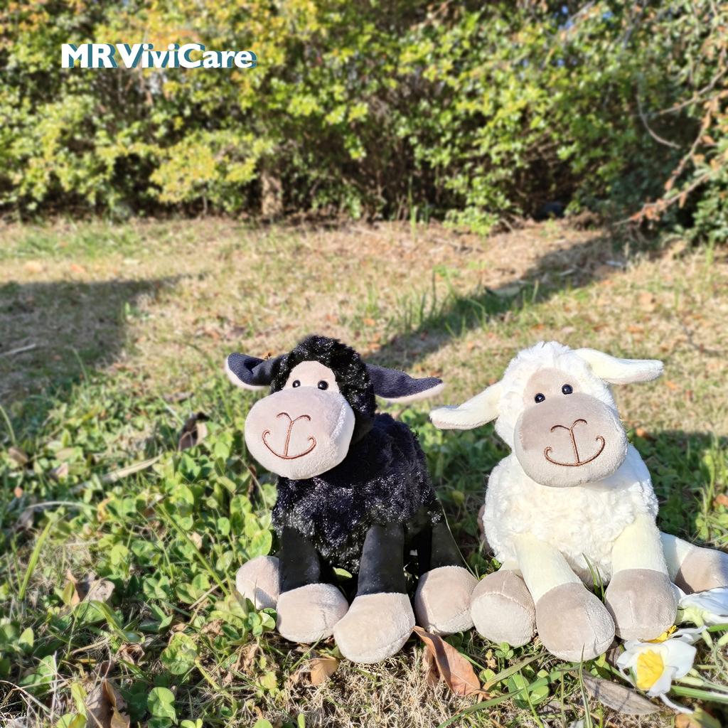 Plyšové hračky ovce Krásne zvieratko Mäkký vypchatý vankúš Plyšové bábiky alpaky 18-20 cm Hračky ako spoločník na spanie pre bábätká Darčeky pre deti