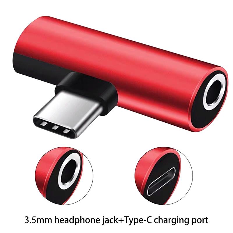 

Металеві адаптери USB Type-C для навушників 3,5 мм. Розгалужувач зарядки з додатковим аудіороз’ємом для кількох моделей телефонів. Заряджання/Музика/Дзвінок