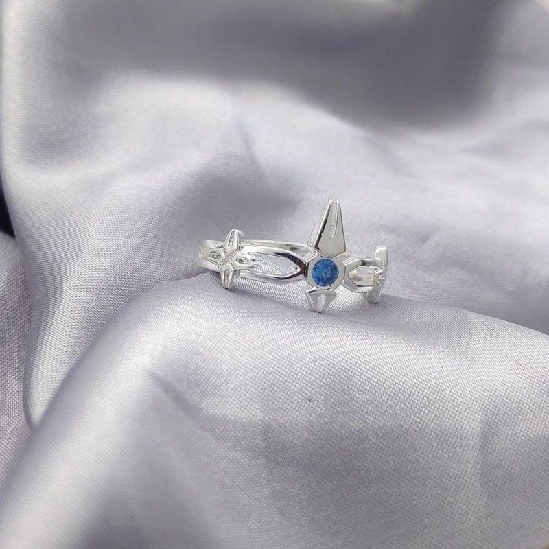 Anime Bleach Hitsugaya Toushirou Daiguren Hyourinmaru Cosplay Ring Personalized Rings Jewelry Theme Party Accessories