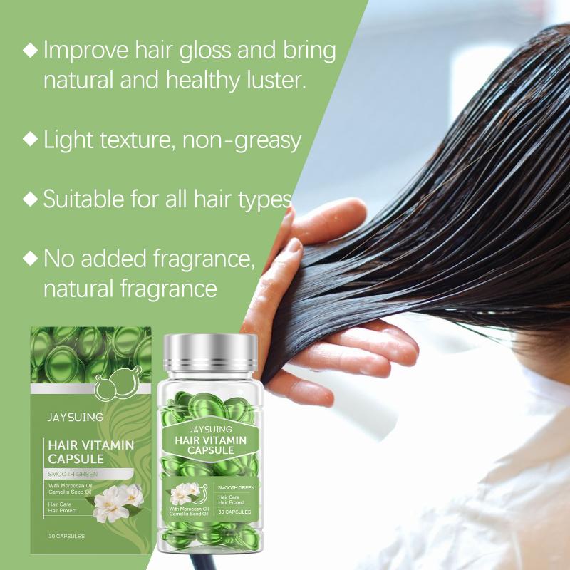 Hair Vitamin Capsule  Oil for Damaged Hair Nourishing Keratin Complex Smooth Serum Repair and Care