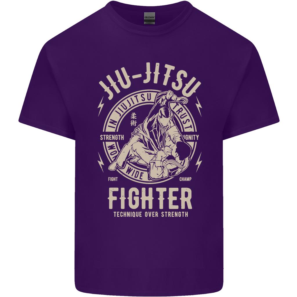 Jiu Jitsu Fighter Mixed Martial Arts MMA Unisexs Light Cotton TShirt